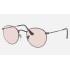 ROUND SOLID EVOLVE
Lenses: Pink Photochromic Classic  +  Frame: Gunmetal