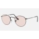 ROUND SOLID EVOLVE
Lenses: Pink Photochromic Classic  +  Frame: Gunmetal