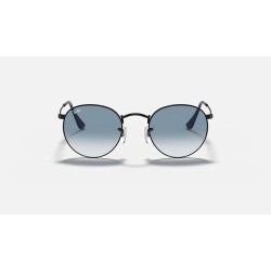 ROUND METAL
Lenses: Light Blue Gradient  +  Frame: Black