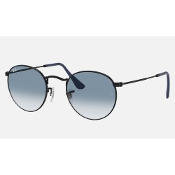 ROUND METAL
Lenses: Light Blue Gradient  +  Frame: Black