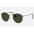 ROUND METAL
Lenses: Green G-15 Classic  +  Frame: Gunmetal