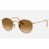 ROUND METAL
Lenses: Light Brown Gradient  +  Frame: Gold