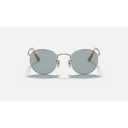 ROUND WASHED EVOLVE
Lenses: Blue Photochromic Classic  +  Frame: Silver