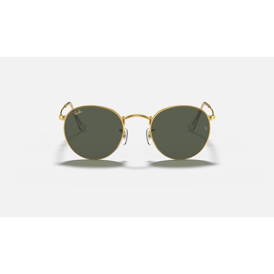 ROUND METAL LEGEND GOLD
Lenses: Green G-15 Classic  +  Frame: Gold