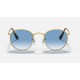 ROUND METAL @COLLECTION
Lenses: Light Blue Gradient  +  Frame: Gold