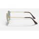 ROUND METAL @COLLECTION
Lenses: Light Blue Gradient  +  Frame: Gold