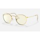 ROUND BLUE-LIGHT CLEAR EVOLVE
Lenses: Grey Mirror  +  Frame: Gold