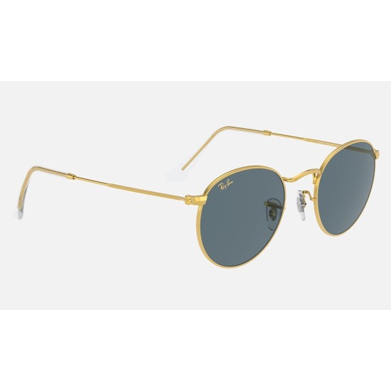 ROUND METAL LEGEND GOLD
Lenses: Blue Classic  +  Frame: Shiny Gold