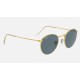 ROUND METAL LEGEND GOLD
Lenses: Blue Classic  +  Frame: Shiny Gold