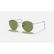 ROUND METAL LEGEND GOLD
Lenses: Light Green Classic  +  Frame: Silver