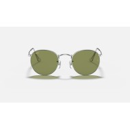 ROUND METAL LEGEND GOLD
Lenses: Light Green Classic  +  Frame: Silver