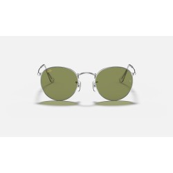 ROUND METAL LEGEND GOLD
Lenses: Light Green Classic  +  Frame: Silver
