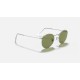 ROUND METAL LEGEND GOLD
Lenses: Light Green Classic  +  Frame: Silver