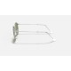 ROUND METAL LEGEND GOLD
Lenses: Light Green Classic  +  Frame: Silver