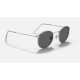 ROUND METAL LEGEND GOLD
Lenses: Dark Grey Classic  +  Frame: Shiny Silver