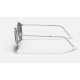 ROUND METAL LEGEND GOLD
Lenses: Dark Grey Classic  +  Frame: Shiny Silver