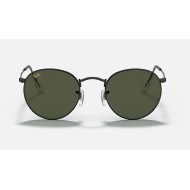 ROUND METAL LEGEND GOLD
Lenses: Green G-15 Classic  +  Frame: Shiny Black