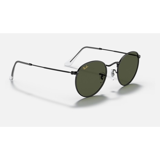 ROUND METAL LEGEND GOLD
Lenses: Green G-15 Classic  +  Frame: Shiny Black