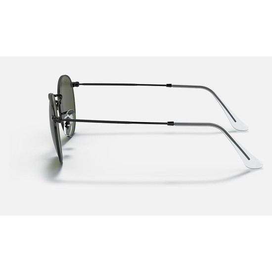 ROUND METAL LEGEND GOLD
Lenses: Green G-15 Classic  +  Frame: Shiny Black