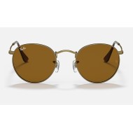 ROUND METAL ANTIQUED
Lenses: B-15 Brown Classic  +  Frame: Antique Gold