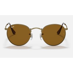 ROUND METAL ANTIQUED
Lenses: B-15 Brown Classic  +  Frame: Antique Gold