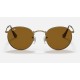 ROUND METAL ANTIQUED
Lenses: B-15 Brown Classic  +  Frame: Antique Gold