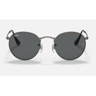 ROUND METAL ANTIQUED
Lenses: Dark Grey Classic  +  Frame: Gunmetal