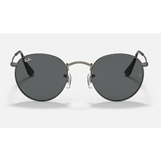 ROUND METAL ANTIQUED
Lenses: Dark Grey Classic  +  Frame: Gunmetal