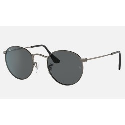 ROUND METAL ANTIQUED
Lenses: Dark Grey Classic  +  Frame: Gunmetal