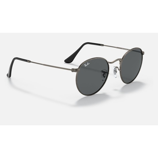 ROUND METAL ANTIQUED
Lenses: Dark Grey Classic  +  Frame: Gunmetal