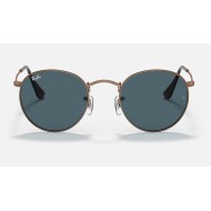 ROUND METAL ANTIQUED
Lenses: Blue Classic  +  Frame: Bronze-Copper