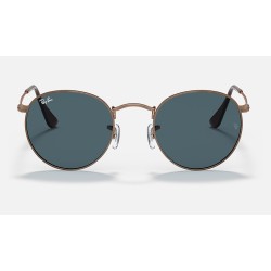 ROUND METAL ANTIQUED
Lenses: Blue Classic  +  Frame: Bronze-Copper