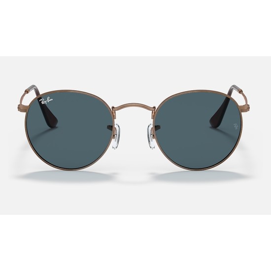 ROUND METAL ANTIQUED
Lenses: Blue Classic  +  Frame: Bronze-Copper