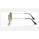 ROUND FLAT LENSES
Lenses: Silver Mirror  +  Frame: Gold