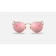 ROUND FLAT LENSES
Lenses: Copper Mirror  +  Frame: Gold