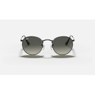 ROUND FLAT LENSES
Lenses: Grey Gradient  +  Frame: Black
