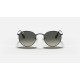 ROUND FLAT LENSES
Lenses: Grey Gradient  +  Frame: Black