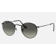 ROUND FLAT LENSES
Lenses: Grey Gradient  +  Frame: Black