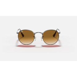 ROUND FLAT LENSES
Lenses: Light Brown Gradient  +  Frame: Gunmetal