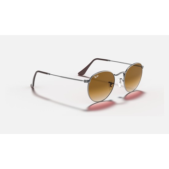 ROUND FLAT LENSES
Lenses: Light Brown Gradient  +  Frame: Gunmetal