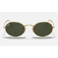 OVAL
Lenses: Green Classic G-15  +  Frame: Gold