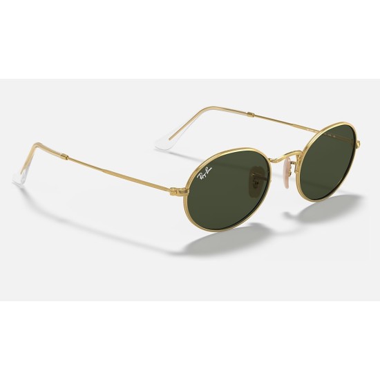 OVAL
Lenses: Green Classic G-15  +  Frame: Gold