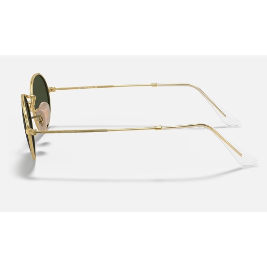 OVAL
Lenses: Green Classic G-15  +  Frame: Gold