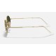 OVAL
Lenses: Green Classic G-15  +  Frame: Gold