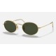 OVAL
Lenses: Green Classic G-15  +  Frame: Gold