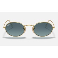 OVAL
Lenses: Blue Gradient  +  Frame: Gold