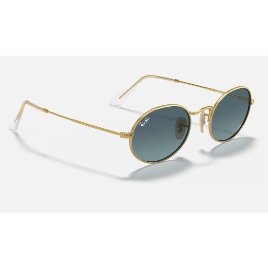 OVAL
Lenses: Blue Gradient  +  Frame: Gold