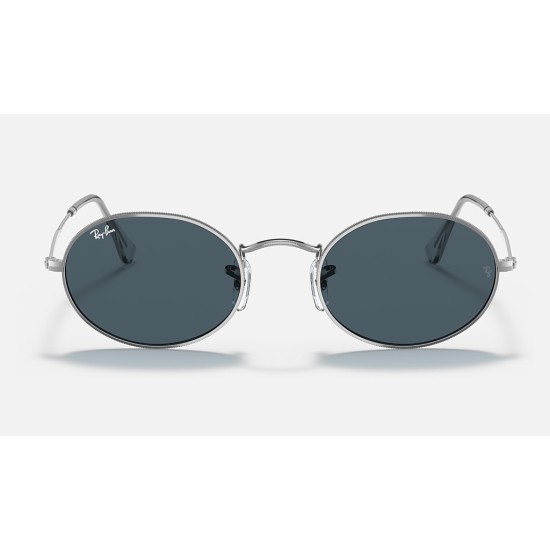 OVAL
Lenses: Blue Classic  +  Frame: Silver