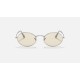 OVAL SOLID EVOLVE
Lenses: Light Brown Photochromic Classic  +  Frame: Silver