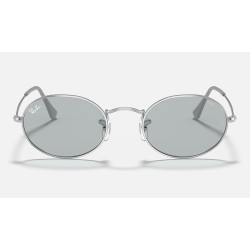 OVAL SOLID EVOLVE
Lenses: Light Blue/Dark Violet Classic  +  Frame: Silver